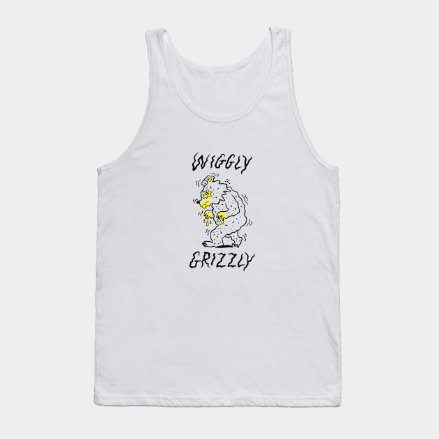 Wiggly Grizzly Tank Top by sonhouse5